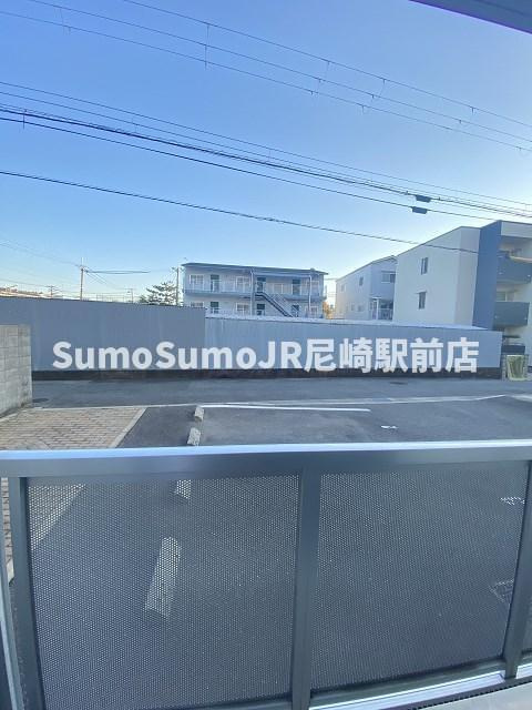 レオパレスあまがさき駅近の展望
