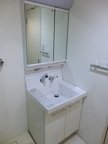 福岡市中央区舞鶴１丁目の賃貸マンションの独立洗面台