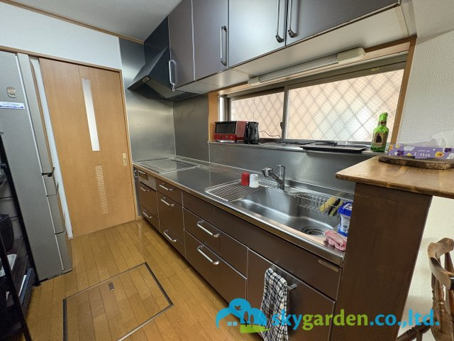 平塚市徳延　中古戸建のキッチン|綺麗にお使いのキッチン