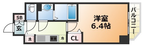 プレサンスみなと元町駅前の間取り