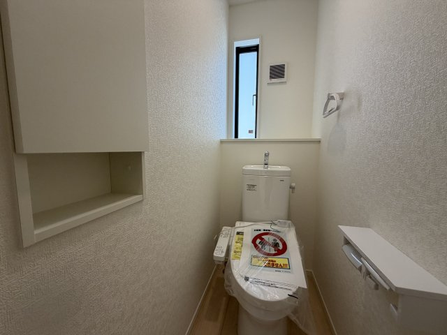 南城市佐敷佐敷　第1（全3棟）3号棟のトイレ|3号棟　温水洗浄便座♪