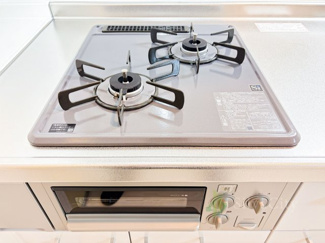 【キッチン】 | パラシオン笹塚 | 二口ガスコンログリル付き