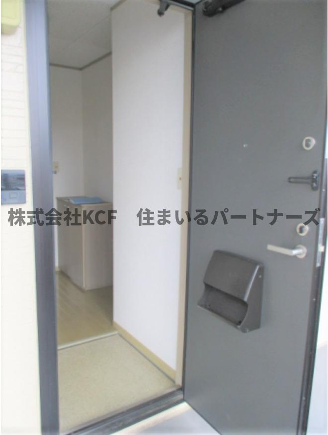 エクセル東合川の玄関|明るい玄関です