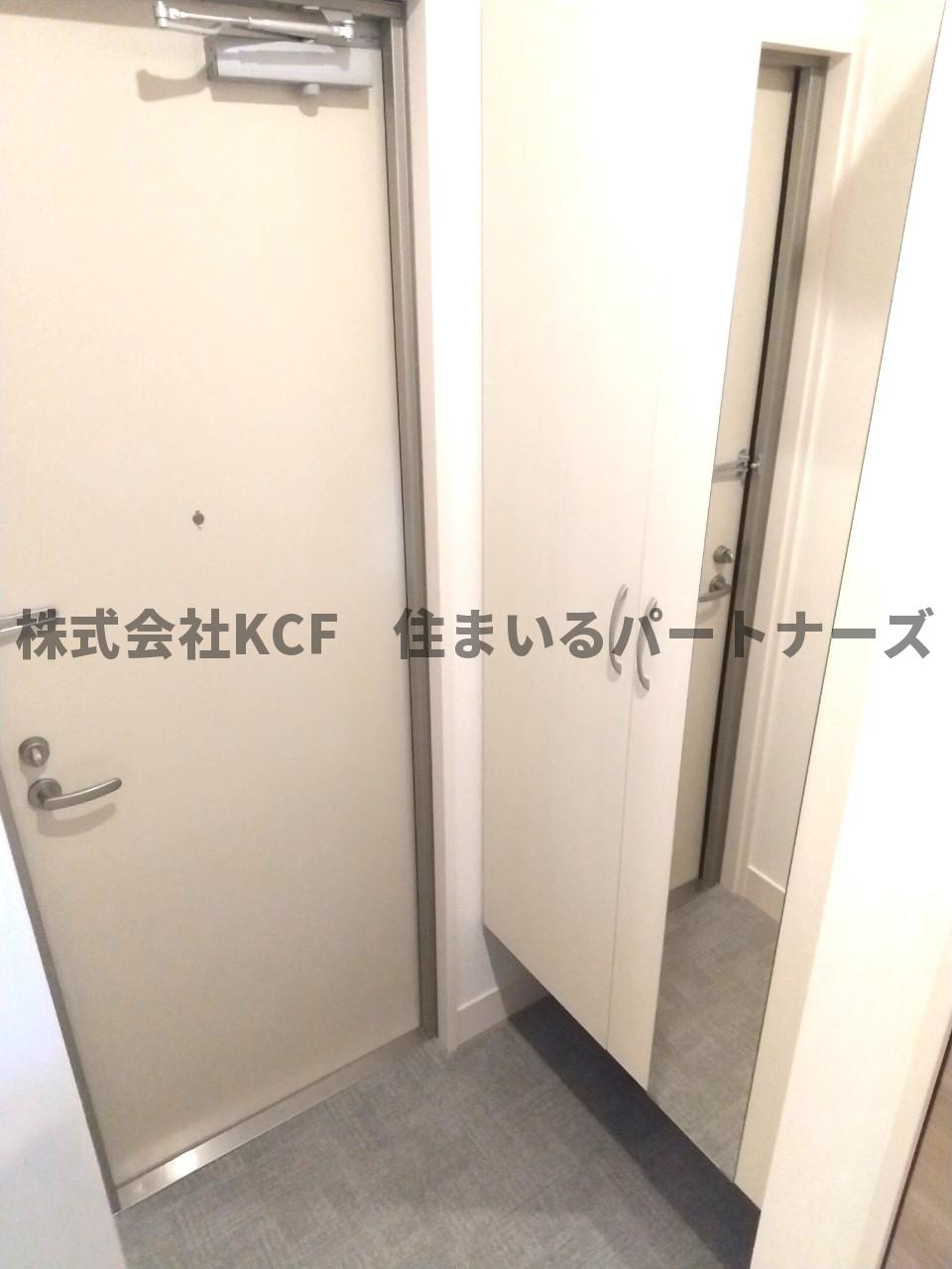 the Terrace御井町の玄関|収納もある玄関です