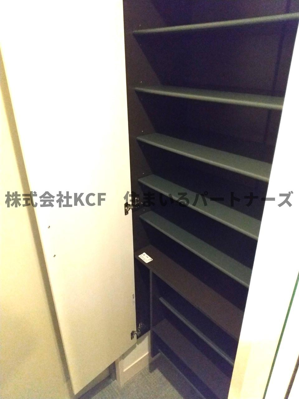 the Terrace御井町の収納|ちょっとした収納スペースも充実しています