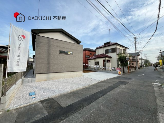【前面道路含む現地写真】 | KIS鴻巣市宮前9期　LIGARE　新築戸建　全1棟　1号棟