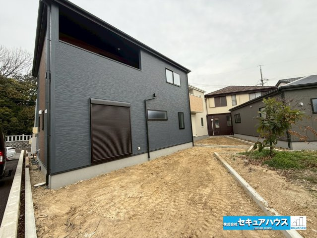 【本日ご案内可能】日進市梅森台　全3棟の庭|【庭】
◆広々としたお庭付きの物件です♪芝生を敷いたりウッドデッキを設置することもできます。