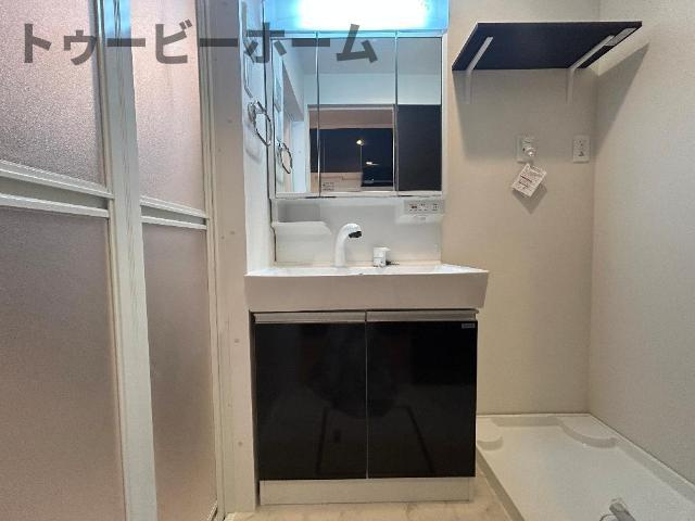 サウダージの洗面所|洗髪洗面化粧台