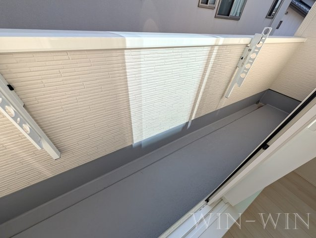 北山町戸建貸家のバルコニー