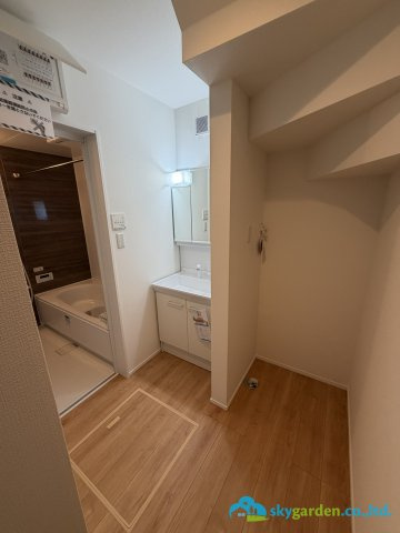 平塚市御殿　新築戸建　全4棟4棟の脱衣所