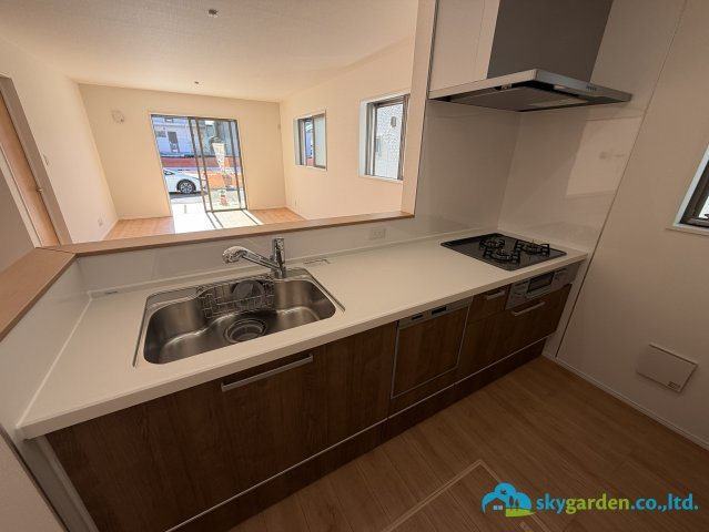 平塚市御殿　新築戸建　全4棟4棟のキッチン