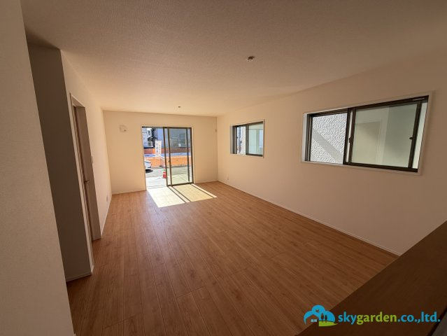 平塚市御殿　新築戸建　全4棟4棟の居間・リビング