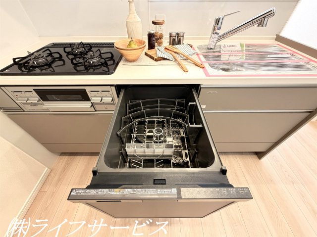 【キッチン】 | ニュー大阪ハイツ（宮原２丁目） | ビルトイン食器洗浄乾燥機付！
