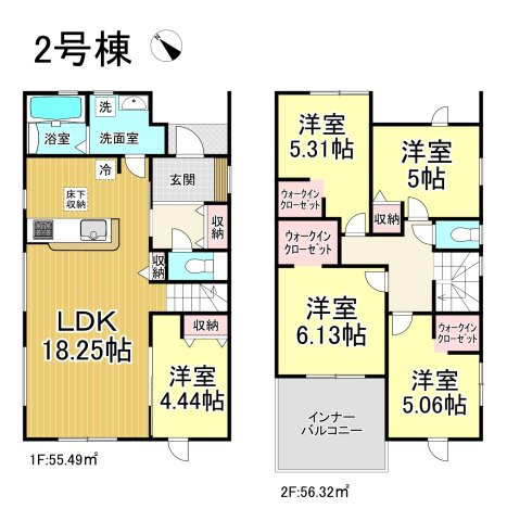 【本日ご案内可能】日進市梅森台　全3棟の玄関|【玄関】
◆お家に出会う人々を迎える玄関だからこそ、広々清潔感あふれる空間にしたいものです。採光・通風にも配慮された設計で毎日明るい空間をキープします♪
◆シューズボックスの隣にクローゼット付きです♪