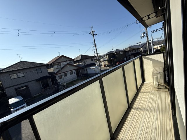 プランドール汐見台のバルコニー