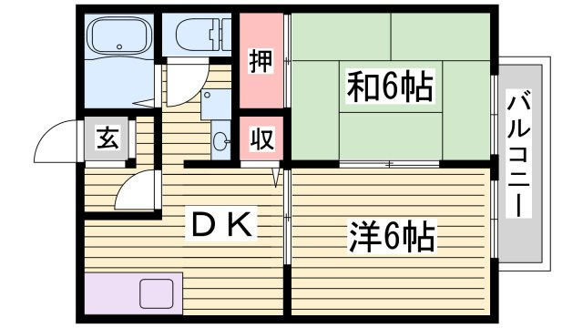 プランドール汐見台の間取り