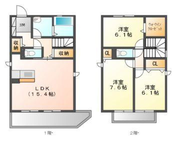 Ｄ－ｒｏｏｍ住吉町の間取り