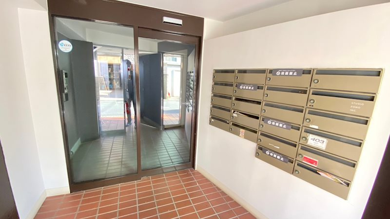 セレステ三軒茶屋のロビー