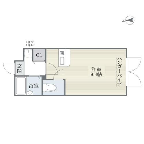 スティングレー大濠の間取り