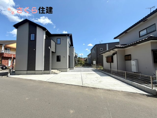 リガーレ宇都宮市針ヶ谷8期の駐車場|カースペース２～３台可能です。