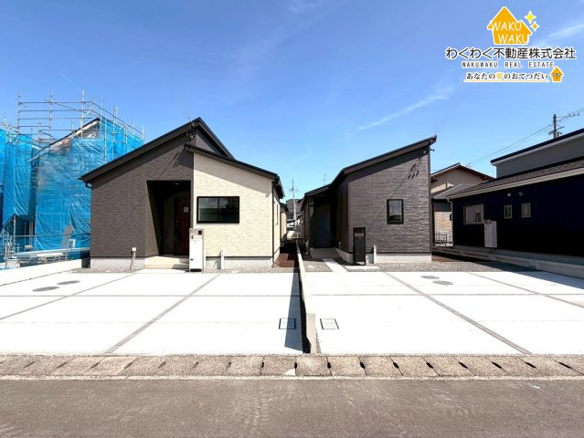 焼津市下小田中町　第1期／の前面道路含む現地写真|７号棟（2026年2月24日撮影）