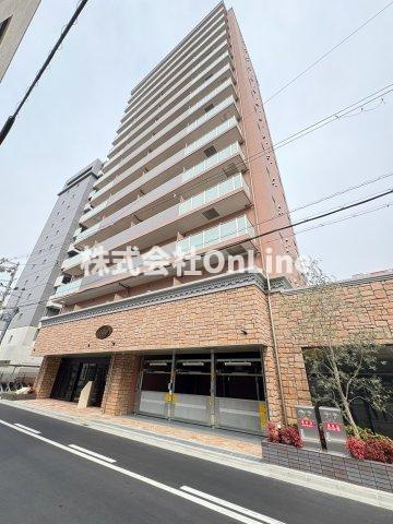 東大阪市長栄寺の賃貸マンションの外観