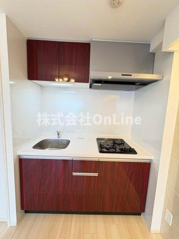 東大阪市長栄寺の賃貸マンションのキッチン