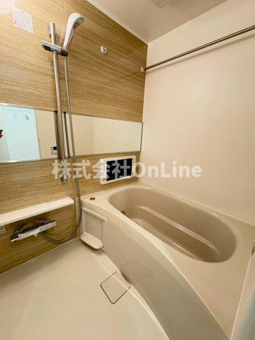 東大阪市長栄寺の賃貸マンションの浴室