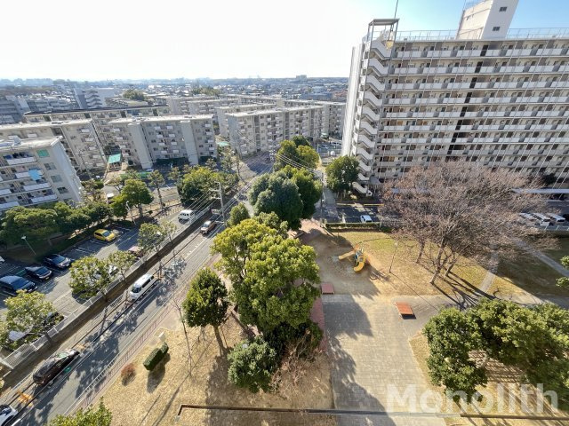 津久野南１号棟の展望