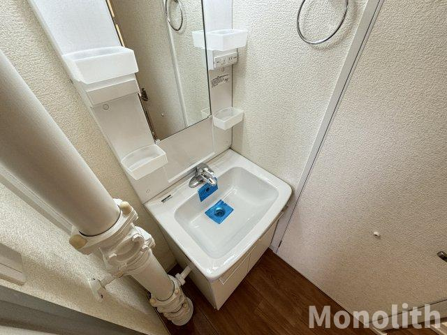 津久野南１号棟の洗面所