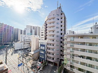 【展望】 | グローリオ新宿夏目坂 | バルコニーからの眺望　当日のご見学、可能です！お気軽にお問い合わせください！※0120-133-468