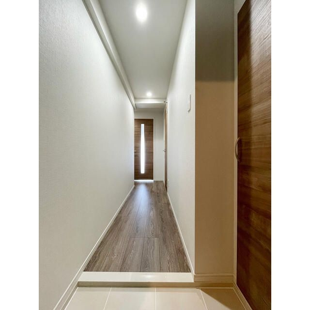 アルファコート亀戸２の玄関