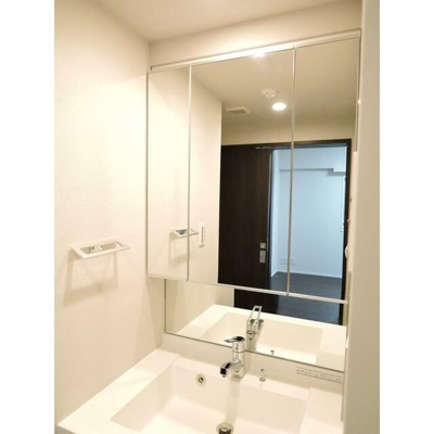 【洗面所】 | プレール・ドゥーク両国Ⅱ | 明るい洗面所です