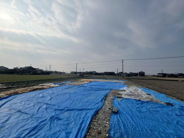 千丁町新牟田　事業用地の外観