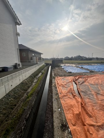 千丁町新牟田　事業用地の外観