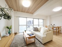 【居間・リビング】 | ビレッタ百道☆仲介手数料無料☆