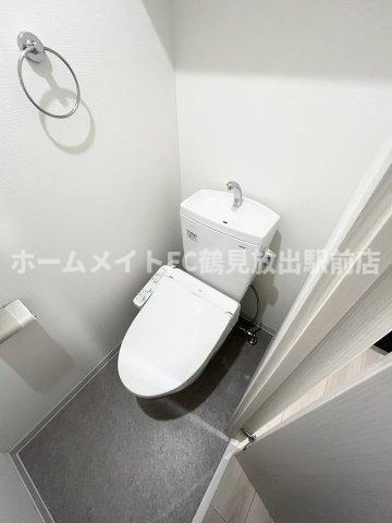 大阪市鶴見区今津中１丁目の賃貸マンションのトイレ