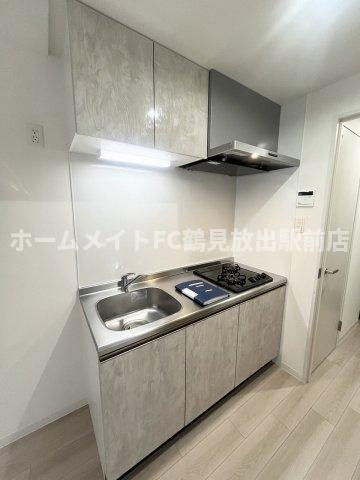 大阪市鶴見区今津中１丁目の賃貸マンションのキッチン