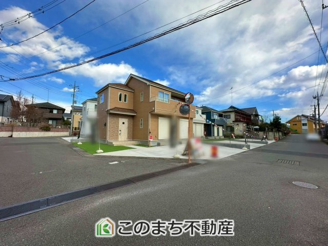 SOLANA鹿沼市緑町　1号棟の前面道路含む現地写真|前面道路含む現地写真