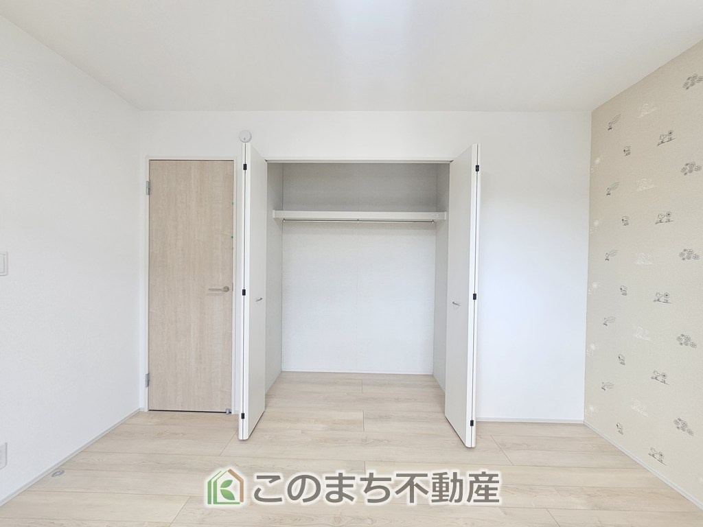 SOLANA鹿沼市緑町　1号棟の設備|全居室に大きな収納がございますのでお部屋をすっきりとさせることができますね！