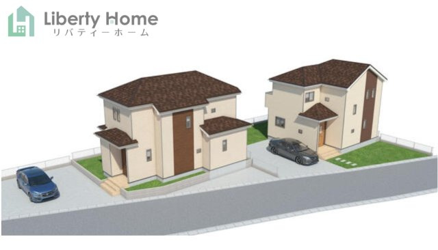 ひたちなか市足崎　新築戸建　F号棟の完成予想図|ご予約をいただければ、『平日の空いた時間』『周辺物件まとめて見たい』『1件だけ見たい』ももちろん可能です♪
お気軽にお問合せください♪