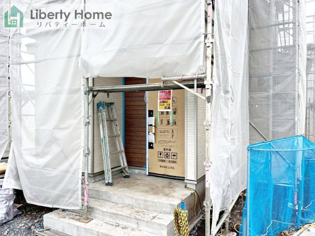 ひたちなか市足崎　新築戸建　F号棟のキッチン|(F号棟)同仕様・同形状写真