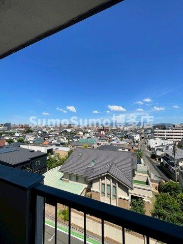 ツインハイツ平和2号棟の展望