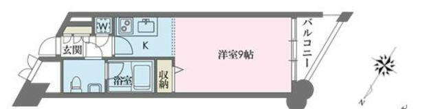 ドゥーエ学芸大学の間取り