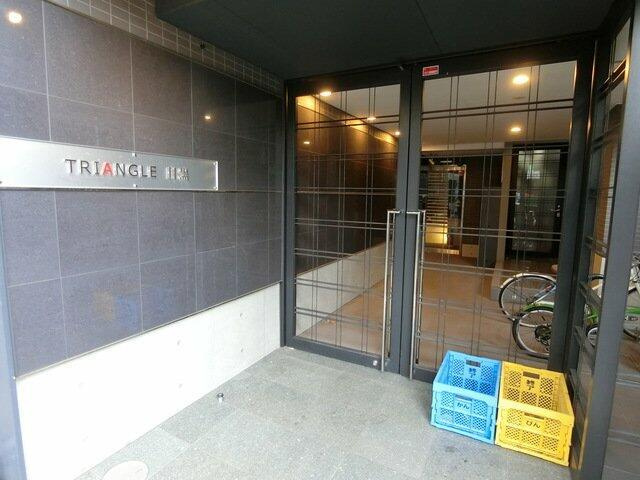 トライアングル目黒のエントランス