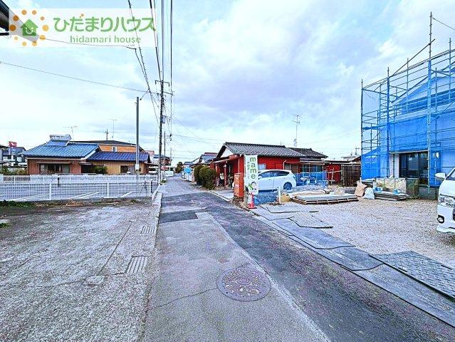 【前面道路含む現地写真】 | つくばみらい市谷井田9期　新築戸建 | （1/29撮影）