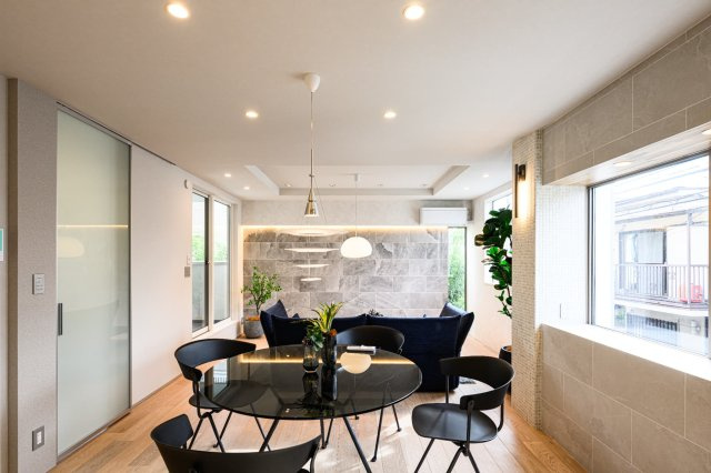 【居間・リビング】 | 世田谷＿新築戸建て