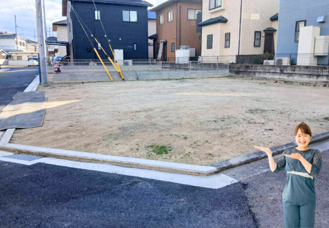 山越4丁目売土地1号地　松山市山越4丁目の分譲地