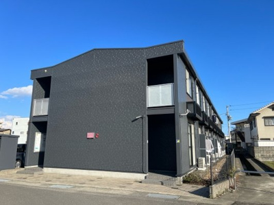 【外観】 | レオパレス南の風　Ⅰ | 2023年11月17日外壁塗装工事完了