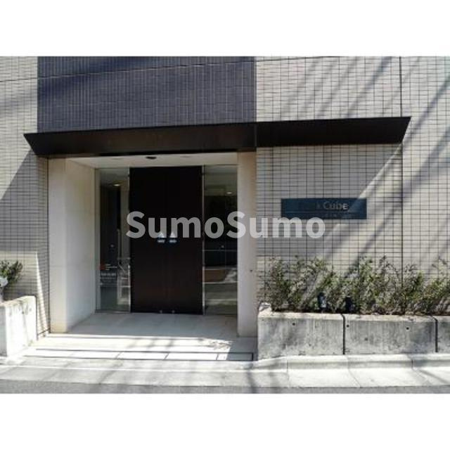 パークキューブ代々木富ヶ谷のエントランス|建物の内部です